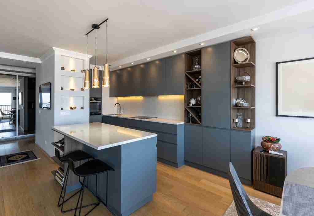 Interior of a modern kitchen Condo Renovation Contractor in Toronto - 12